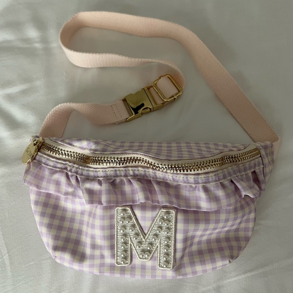 Stoney Clover Lane ♡ Pastel Picnic Fanny Pack in Lavender - Picture 2 of 4